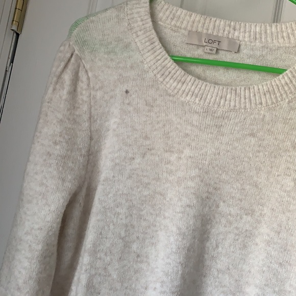 LOFT cream colored sweater - Picture 3 of 3